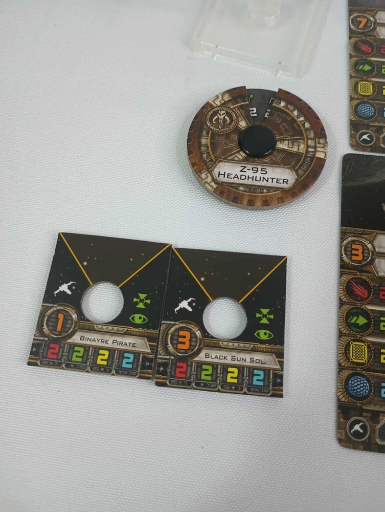 X-Wing Miniatures Z-95 Headhunter Scum Expansion Black Sun Missing Components