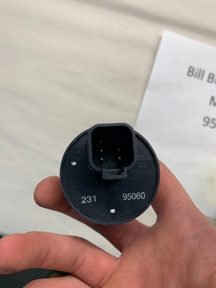 Cole Hersee 95060-BX Rotary Ignition Switch (4 Position Plastic)