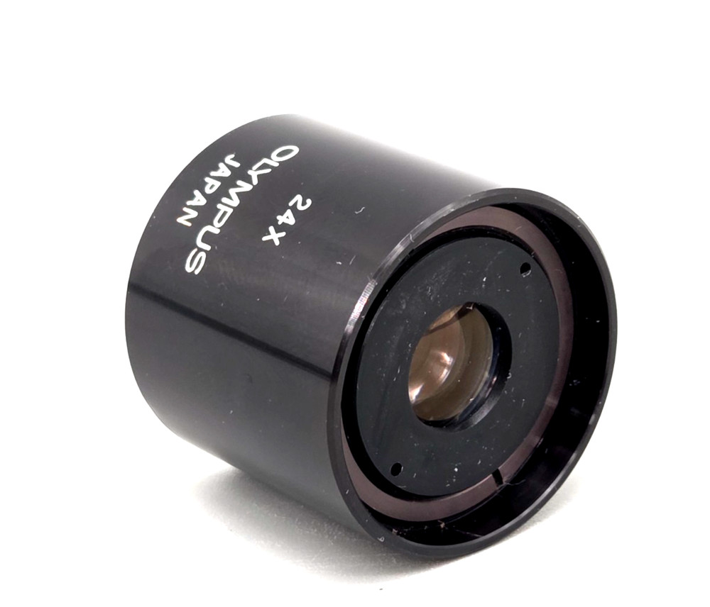 Olympus 24x Microscope Objectivem 35x31.5mm