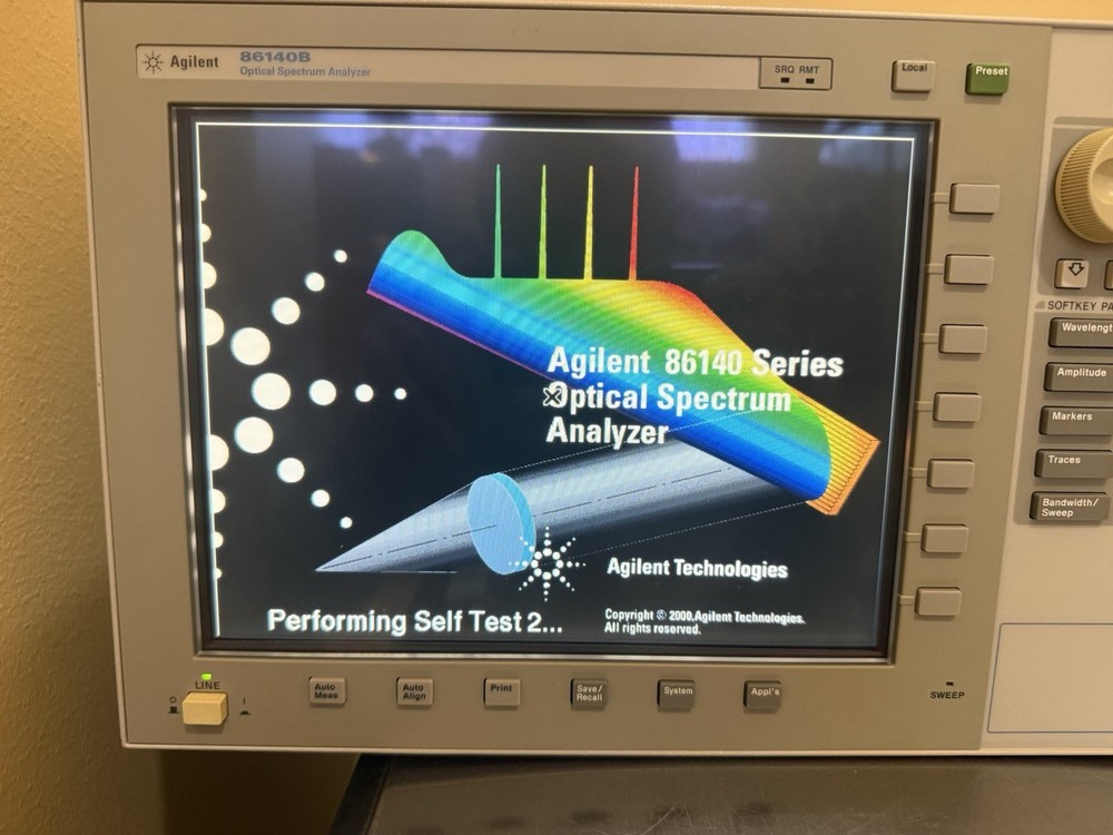 agilent 86140b optical spectrum analyzer