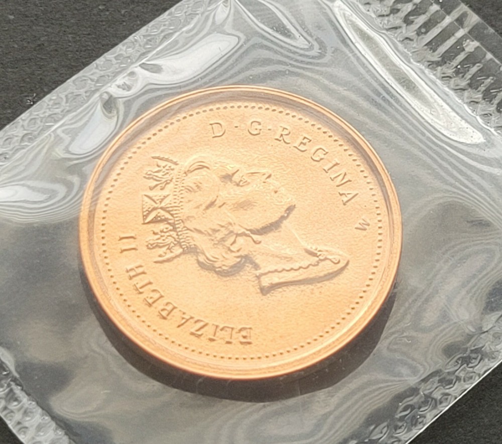 ***  CANADA  ONE  CENT  2000 W  ***  SEALED  PROOF LIKE  ***  BETTER  DATE  ***