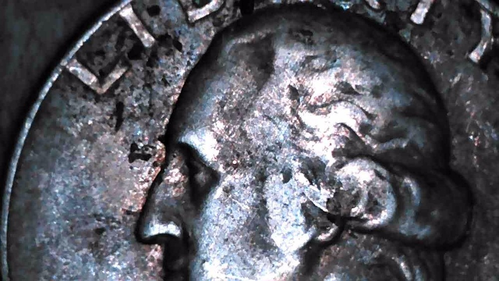 1971 D Washington Quarter Multiple Errors, DDO, DDR