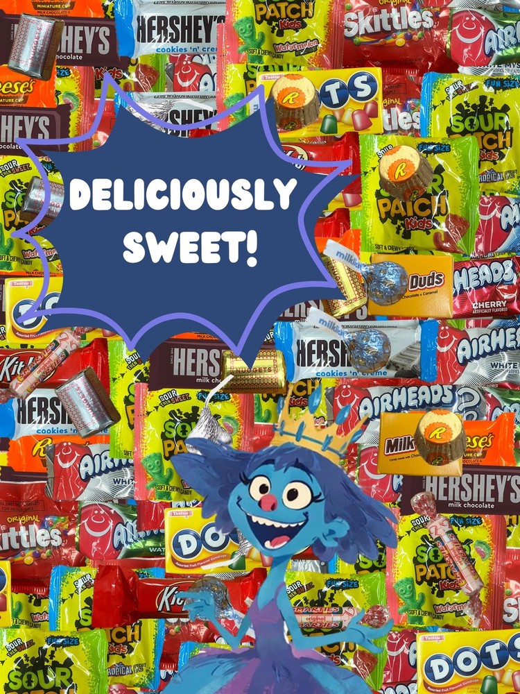 Chocolate and Candy Variety Pack - 2 LB Assorted Chocolate Candy Bulk - Bulk ...