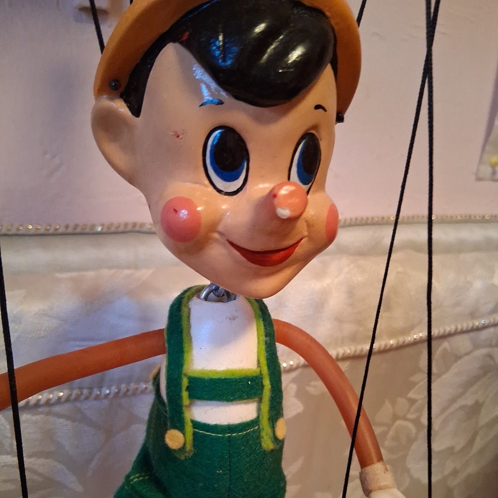 Pinnochio Marionette String Puppet BOB BAKER