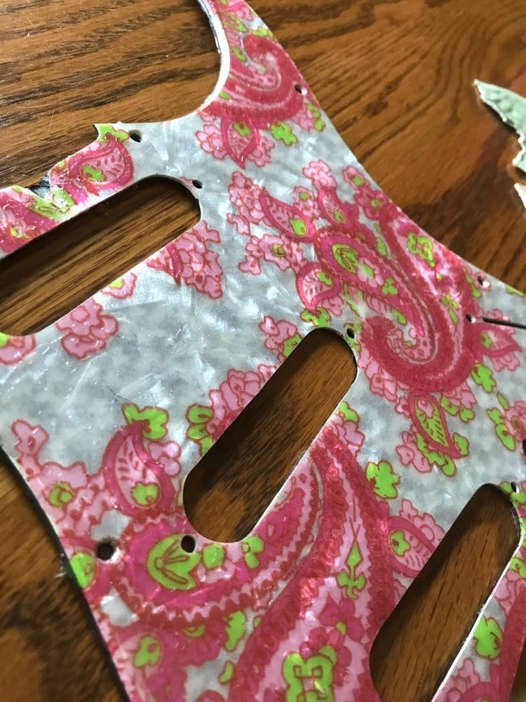 ANY Custom Printed Pattern from the LetsBurn.One Website Guitar Skin Vinyl Wrap