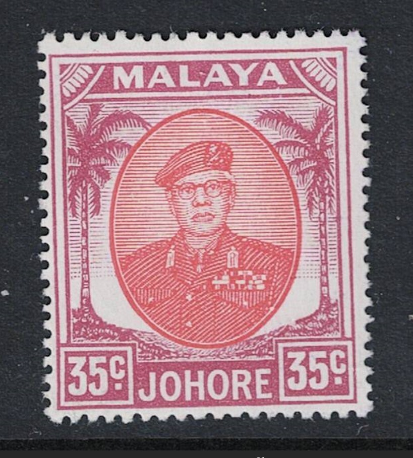 Malaya Jahore SG# 142b Mint Light Hinged - S24577