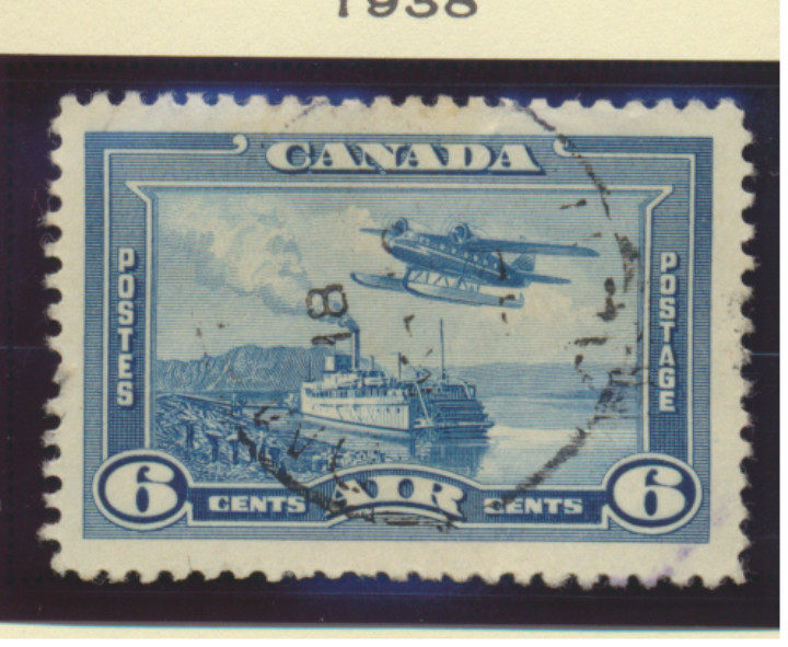 Canada Stamp Scott #C6, Used