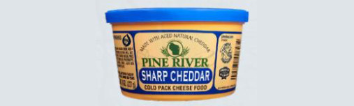 Pine River Sharp Yellow Cheddar Spread 8 oz Pack of 2