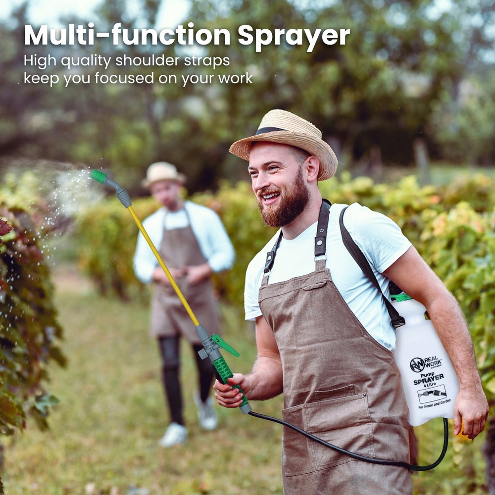 REALWORK PUMP SPRAYER Multiple Sizes
