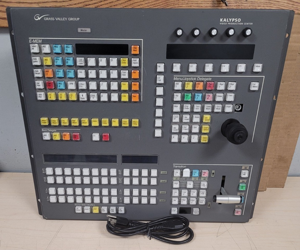 Grass Valley Group Kalypso 1ME Video Production Switcher Control Panel