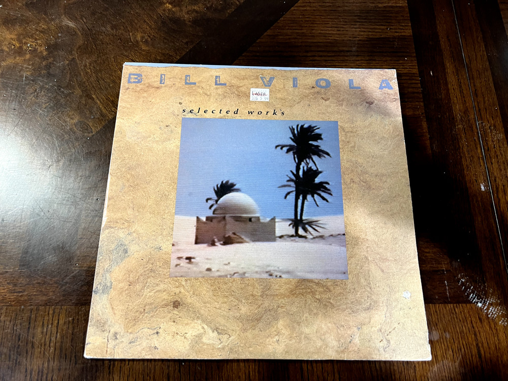 BILL VIOLA - SELECTED WORKS Laserdisc LD