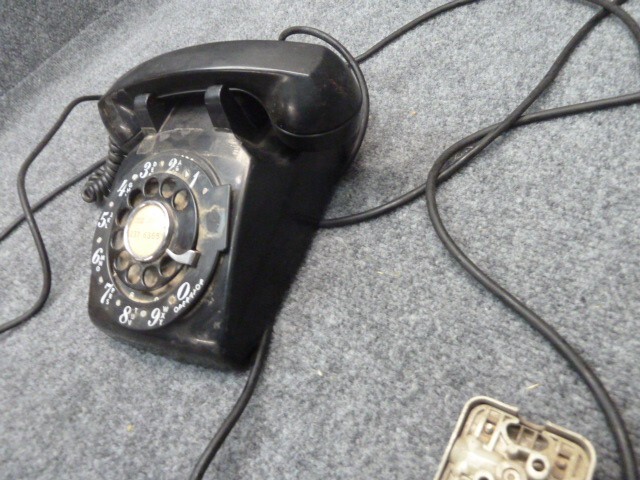 WESTERN ELECTRIC / BELL SYSTEM ROTARY PHONE – BLACK