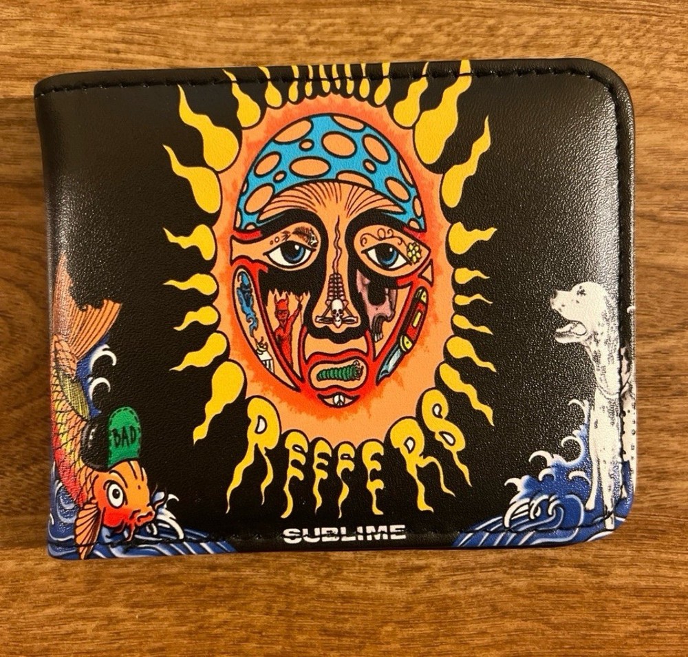 NEW Sublime Double Sided Bifold Wallet