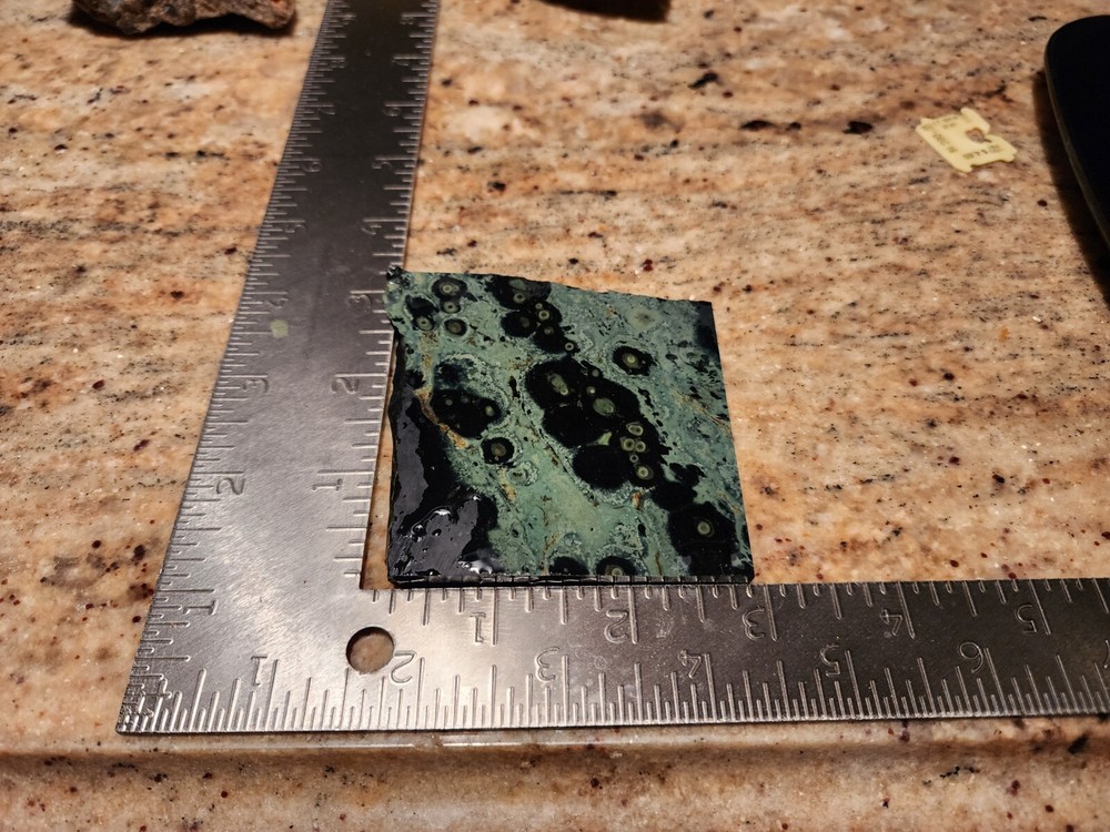 Kambaba Jasper Slab 95g 4-5mm