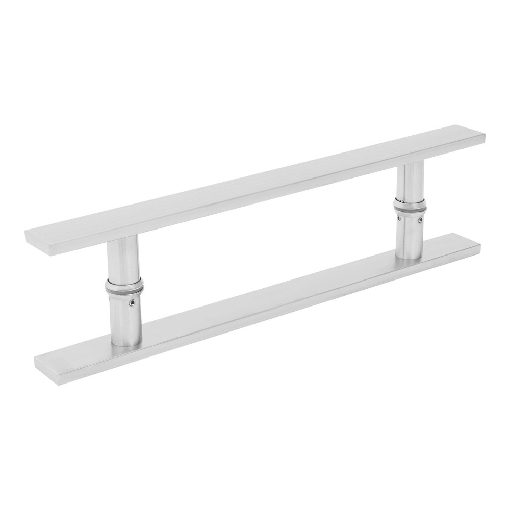 Double Sided Stainless Steel Door Handle Pair Pull Push Sliding Barn Door Handle