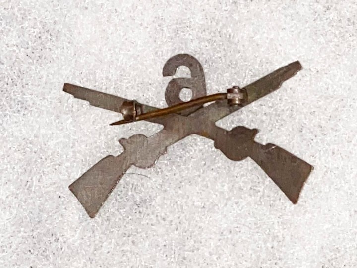 Pre-WWI 6th Infantry Collar Device