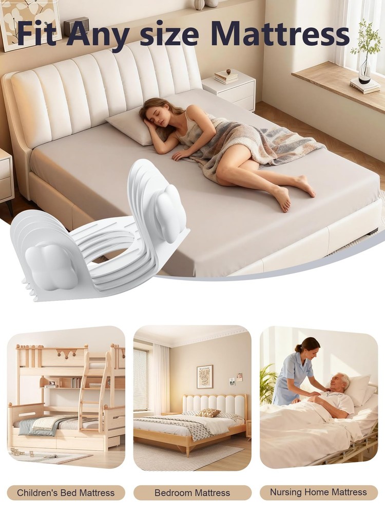 Bed Holders for Corners, 4-Pack Fitted Holder Keep Sheets Firm,Fits Any Size ...