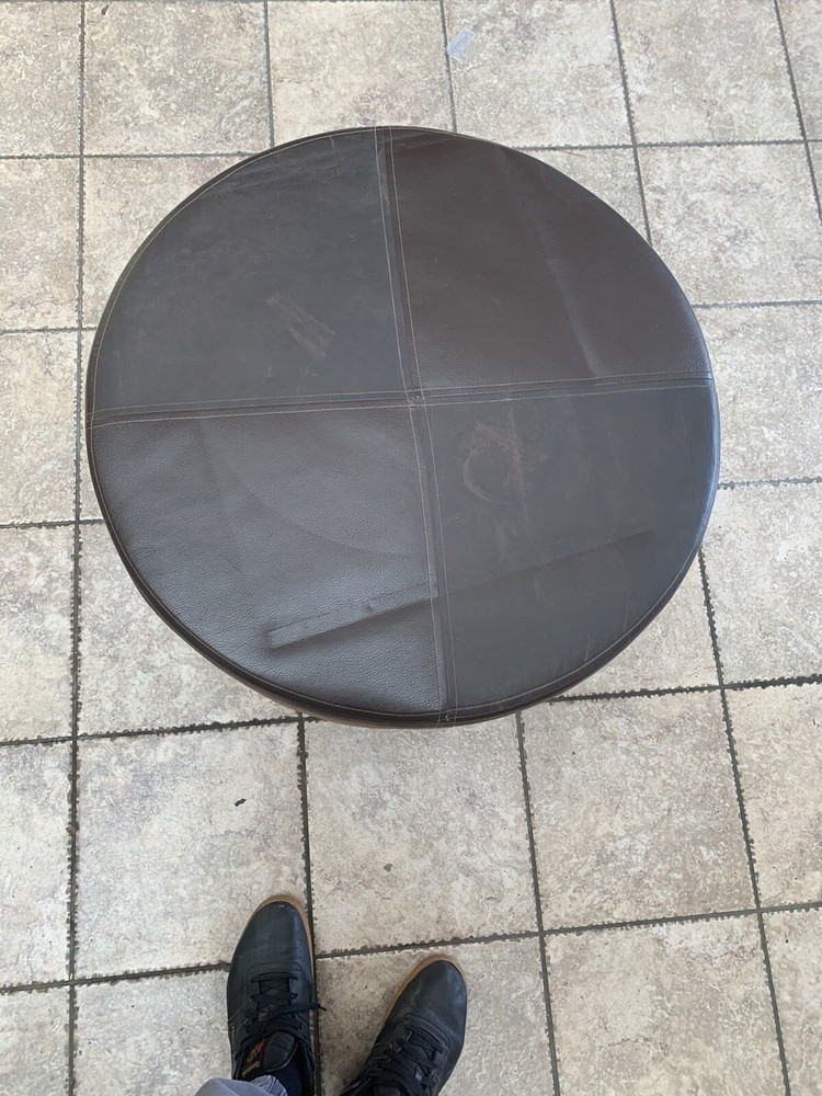 Small Leather Bench