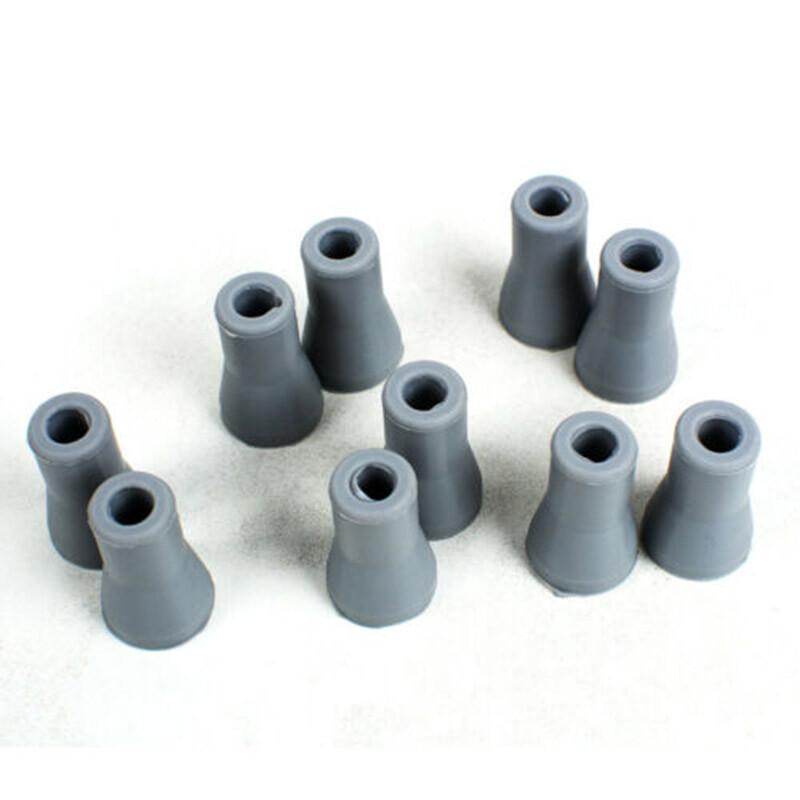 10Pcs Dental Weak Suction Saliva Ejector Rubber Snap Tip Adapter Replacement