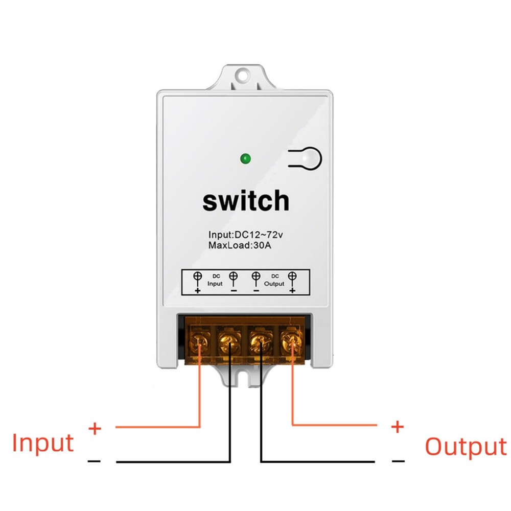 433MHz Remote Control Relay Switch 500m Long Range Wireless Remote Switch New