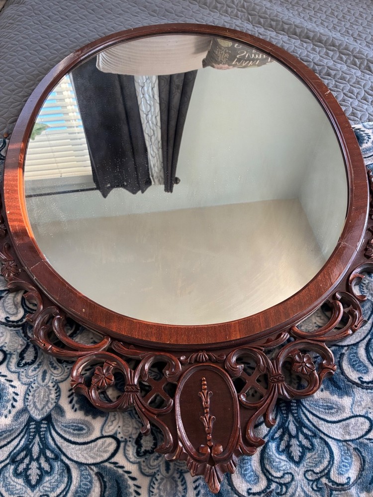 antique large wall mirrors vintage