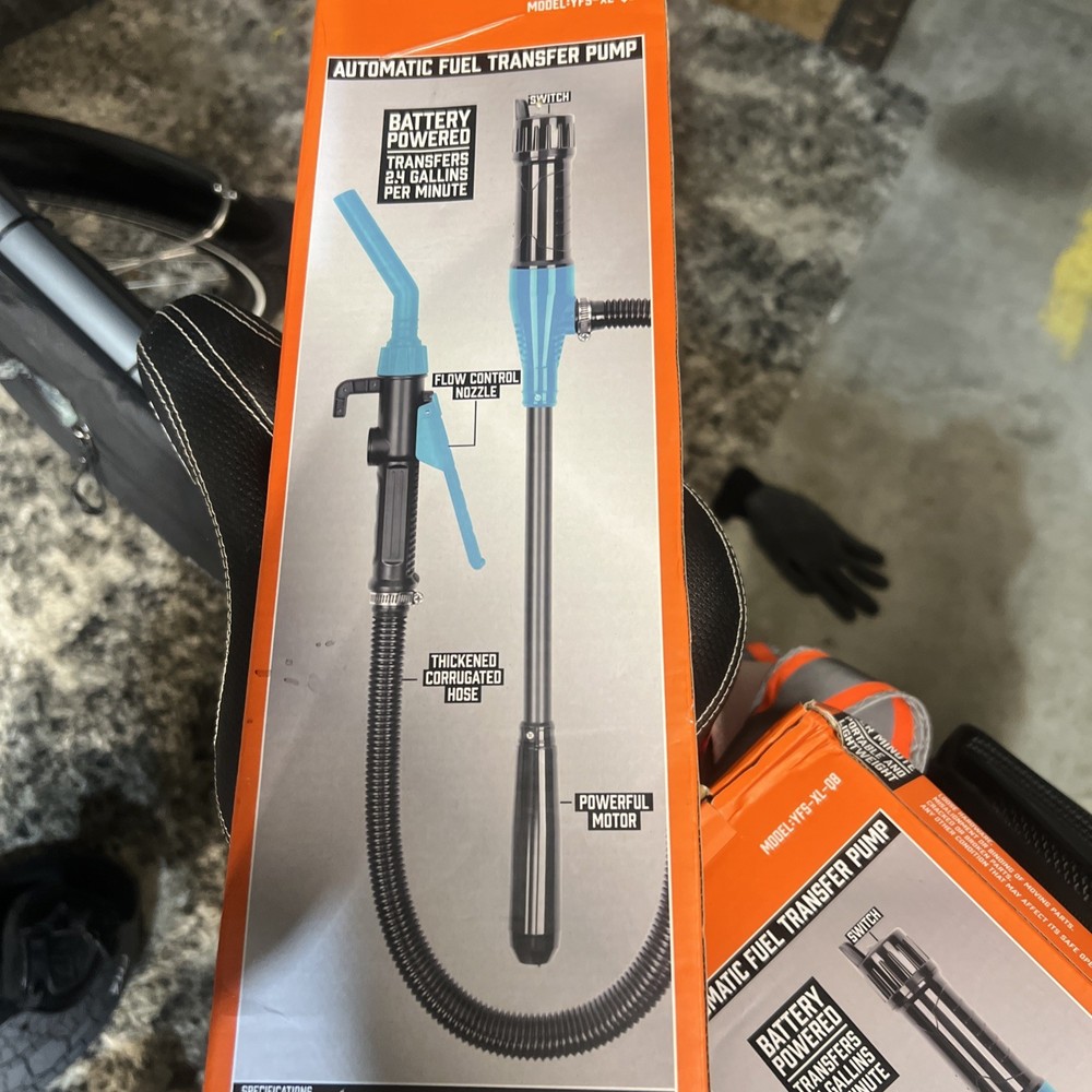 Professional Tools Automatic Fuel Transfer Pump/ New Open Box