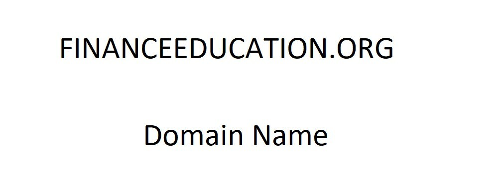 FinanceEducation.org Domain Name - Finance Education