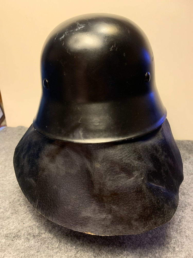 German Firefighter Protective Helmet 1960's