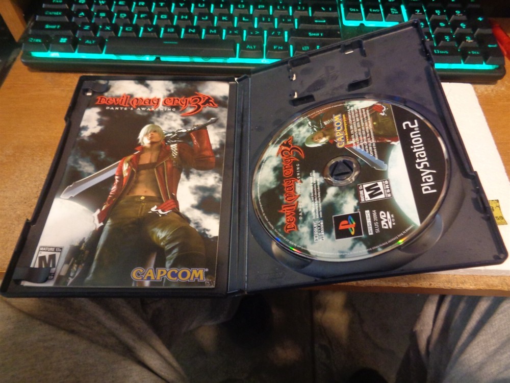 Play Station 2 Computer Program Devil May Cry 3 Dante's (NOT TESTED) (BOX#PIKE)