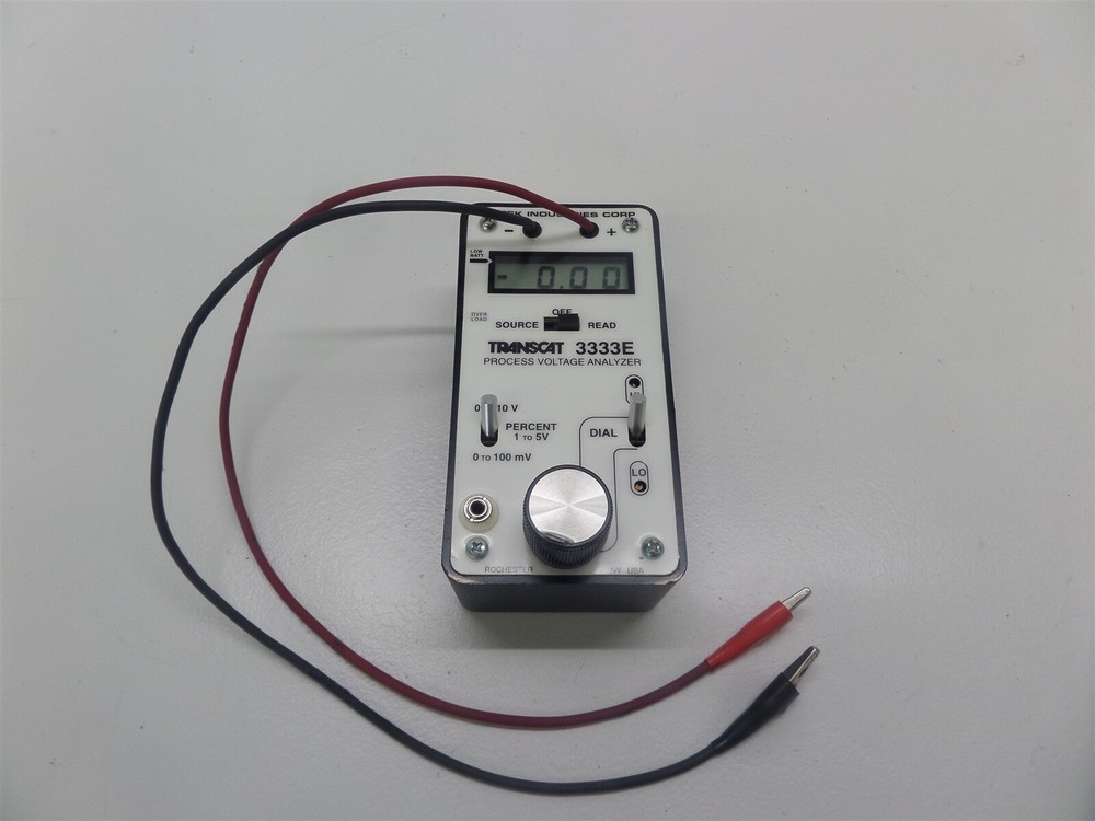 Altek Transcat 3333E Process Voltage Analyzer w/ Leads