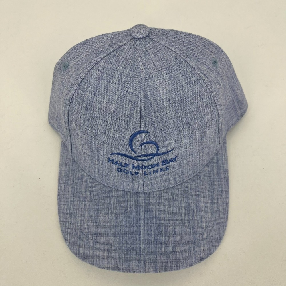 Half Moon Bay Golf Links Strapback Hat Men's One Size Blue Imperial