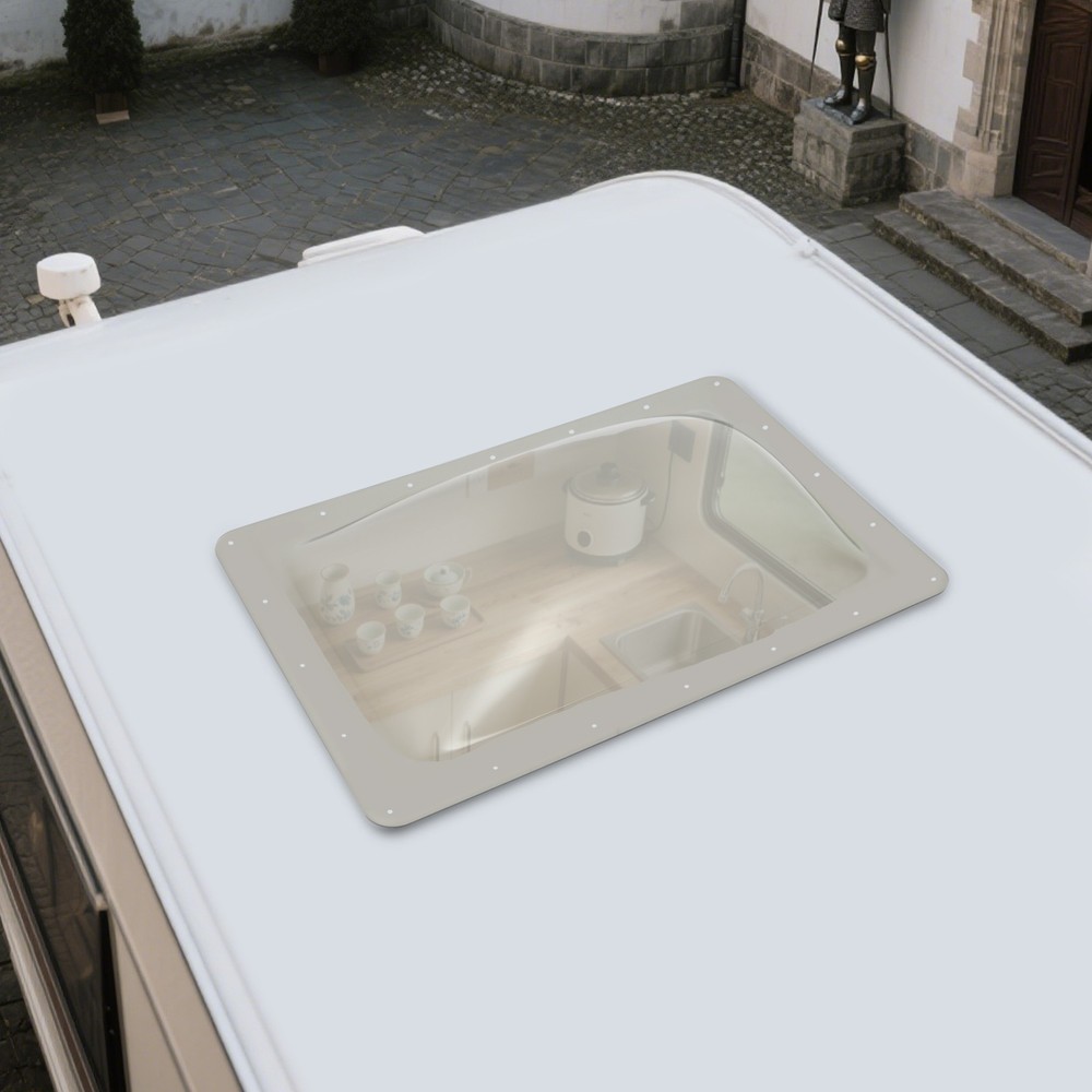 RV Outer Dome Skylight Camper Skylight Vent Window Screw Installation Skylight