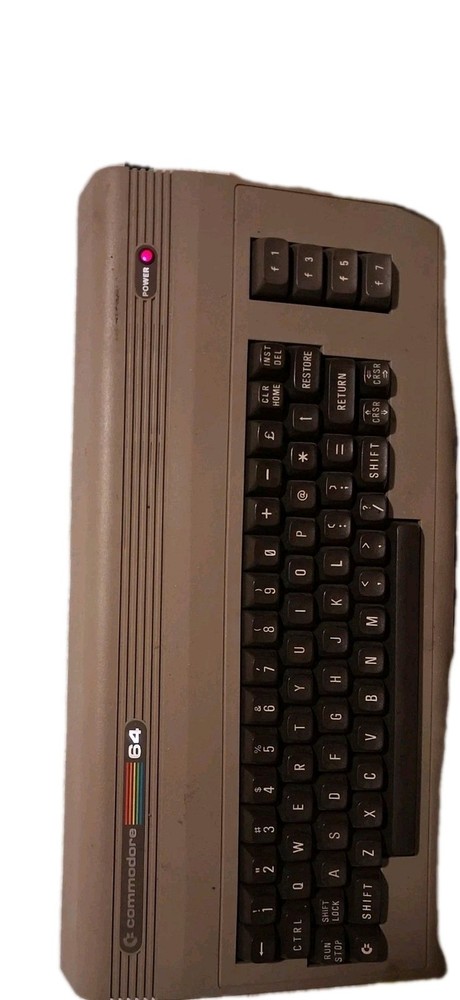 Vintage Commodore 64 Personal Computer in Original Box - C64- Tested Powers On