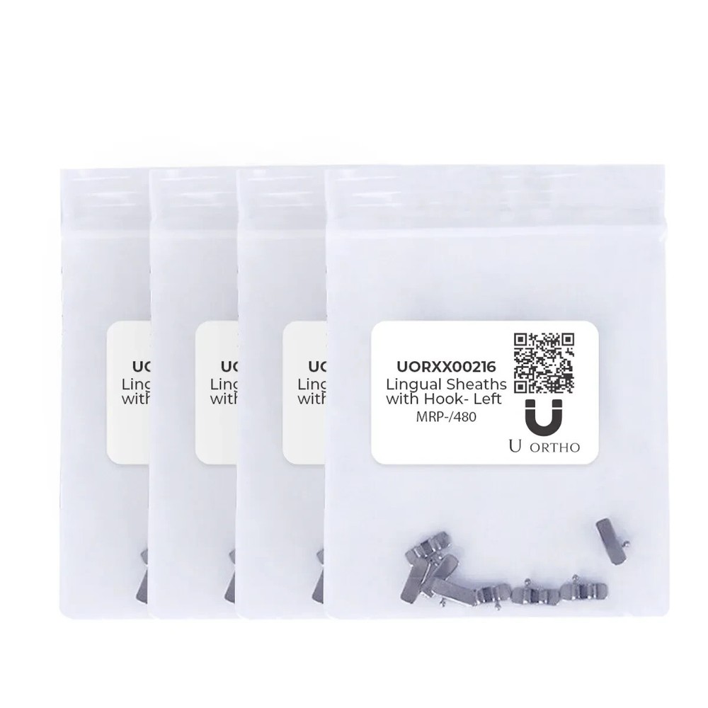 U ortho Lingual Sheaths with Hooks