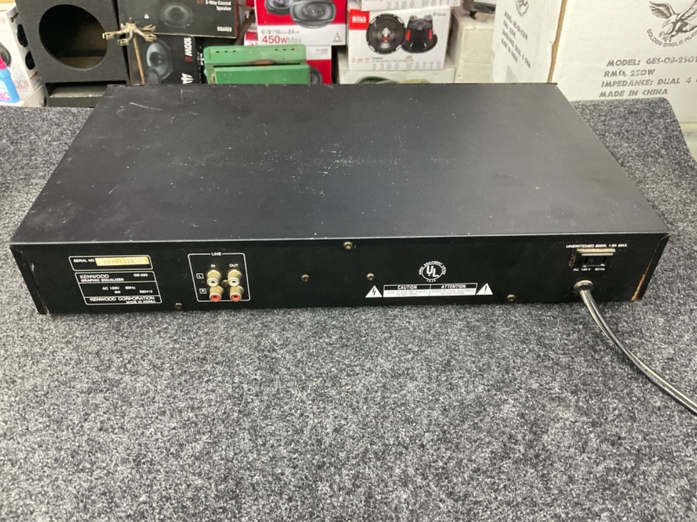 Kenwood Graphic Equalizer GE 292