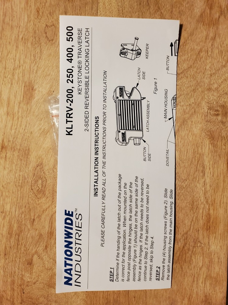 Nationwide Industries KLTRV