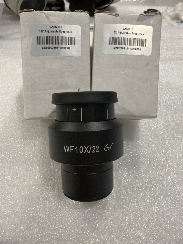 SCIENSCOPE WF10X/22 SZ MICROSCOPE EYEPIECE PAIR