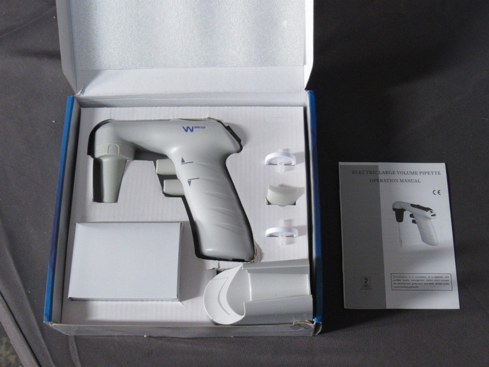 NEW Walter TEL04 Motorized Rechargeable Pipette Controller; 0.1 to 200mL