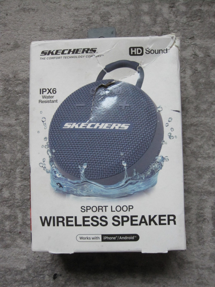 Skechers IPX6 Wireless Speaker OPEN BOX
