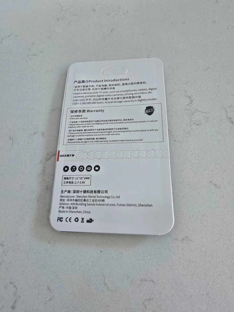 Memory Card Micro SD 64GB