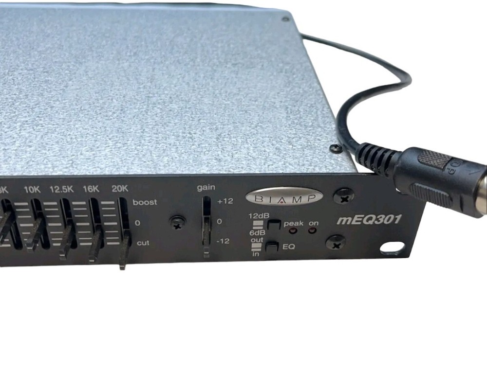 Biamp ADVANTAGE mEQ-301 Micro Graphic Equalizer **SALE**