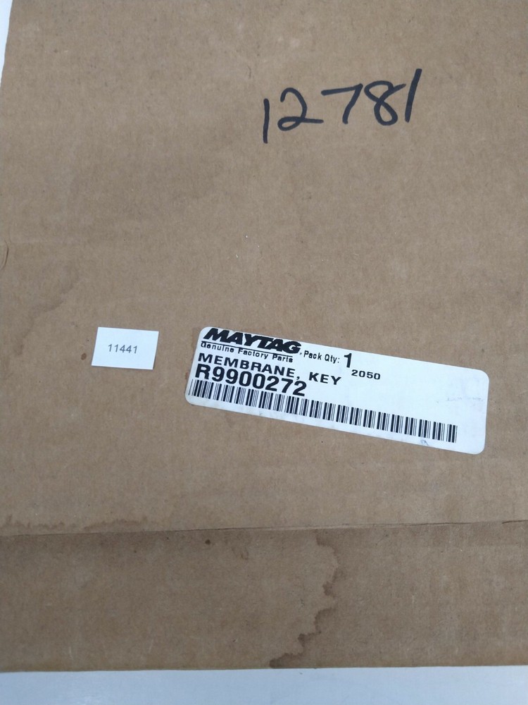 Maytag Key Membrane R9900272