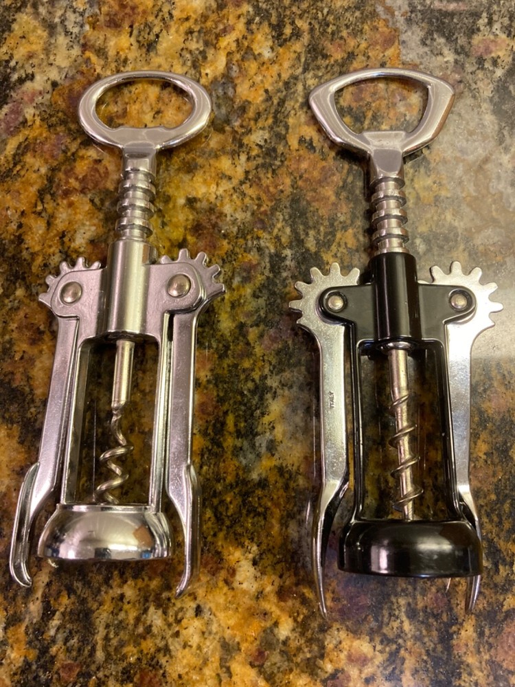 2 Corkscrews Wing Wine Openers