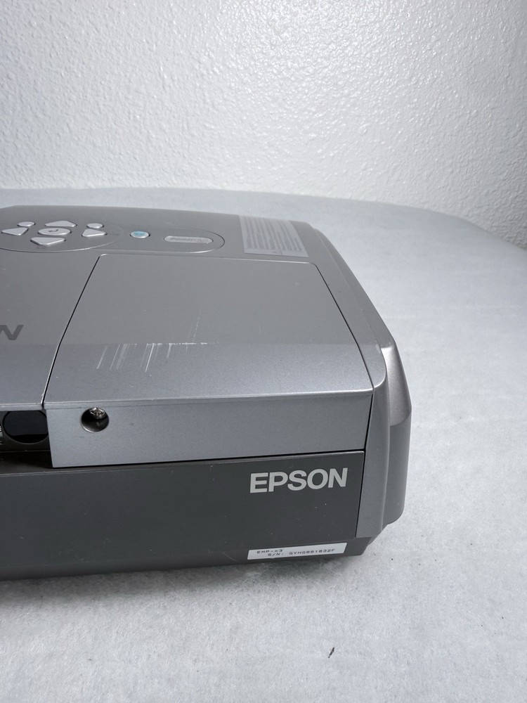 LCD Projector Epson EMP-S3 with Soft Case, Remote & Laser Pointer Tested
