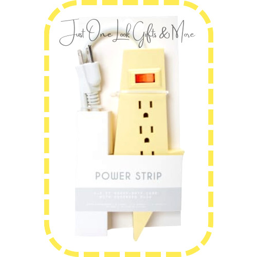Vivitar 4 Outlet Power Strip Yellow