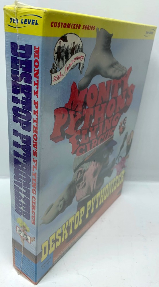 Monty Python's Flying Circus Desktop Pythonizer 3.5" HD floppy disk1995 New!