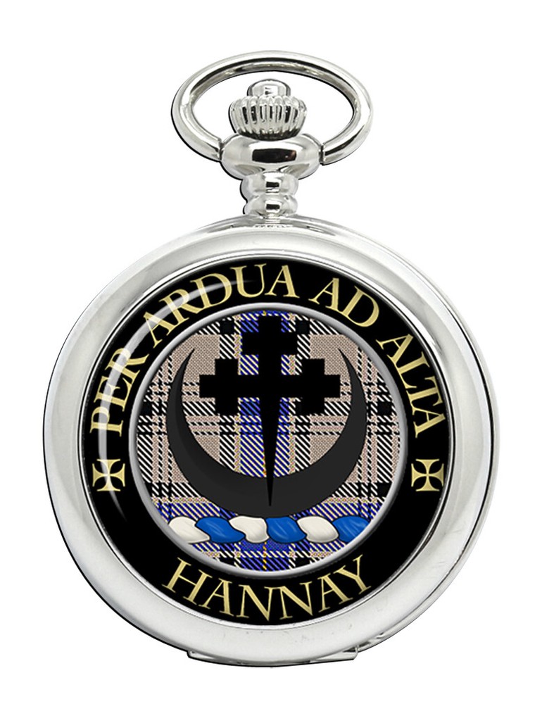 Hannay Scottish Clan Pocket Watch