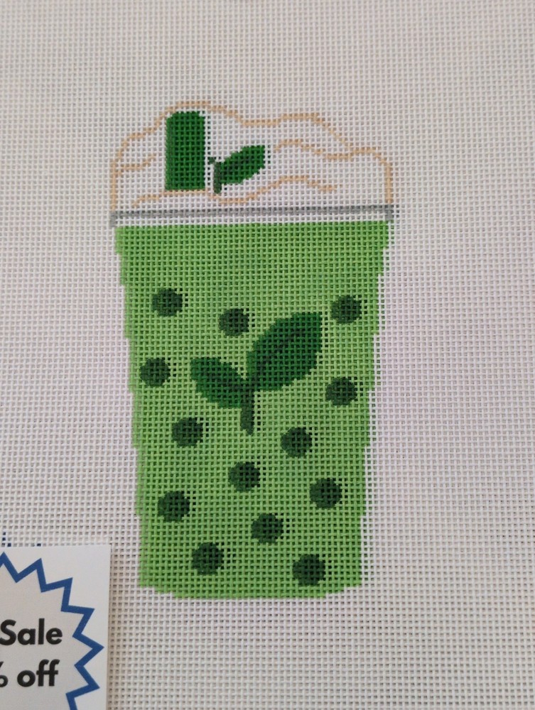 Rachel Donley Green Cup RD306 Needlepoint Canvas