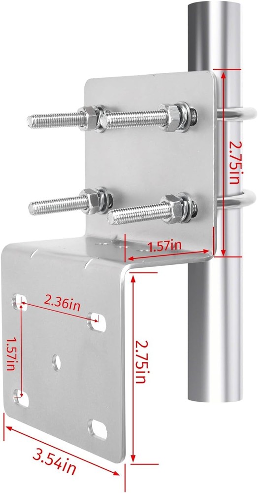 Pole Mounting Bracket, Antenna Mount Heavy Duty Medium