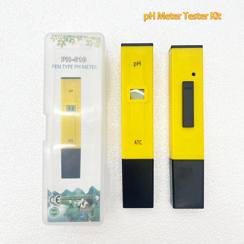 Digital pH Meter Tester 0.0-14.0 pH Range 0.1 pH Resolution ±0.1 pH Accuracy